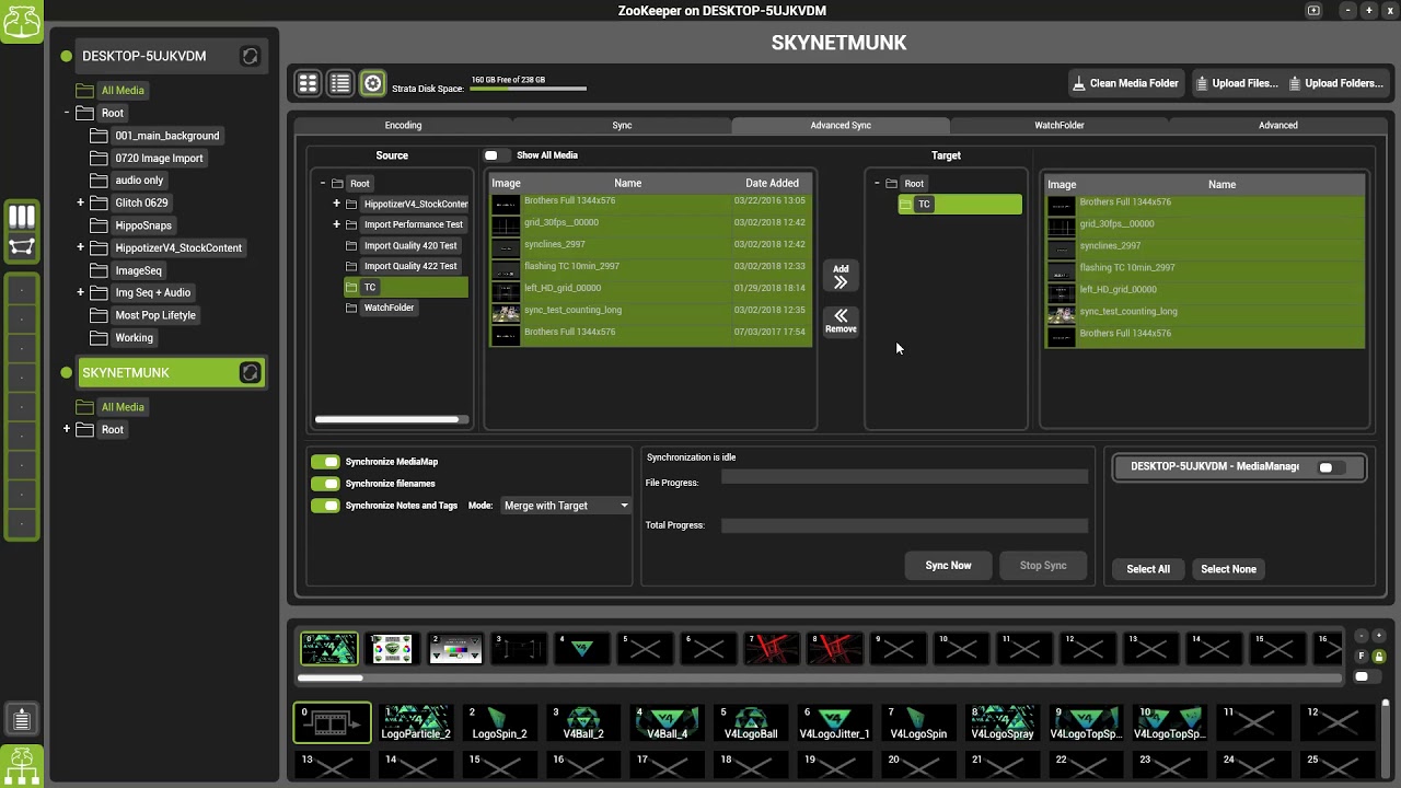 Hippotizer V4 - 4.4 Feature Spotlight - Advanced Media Sync