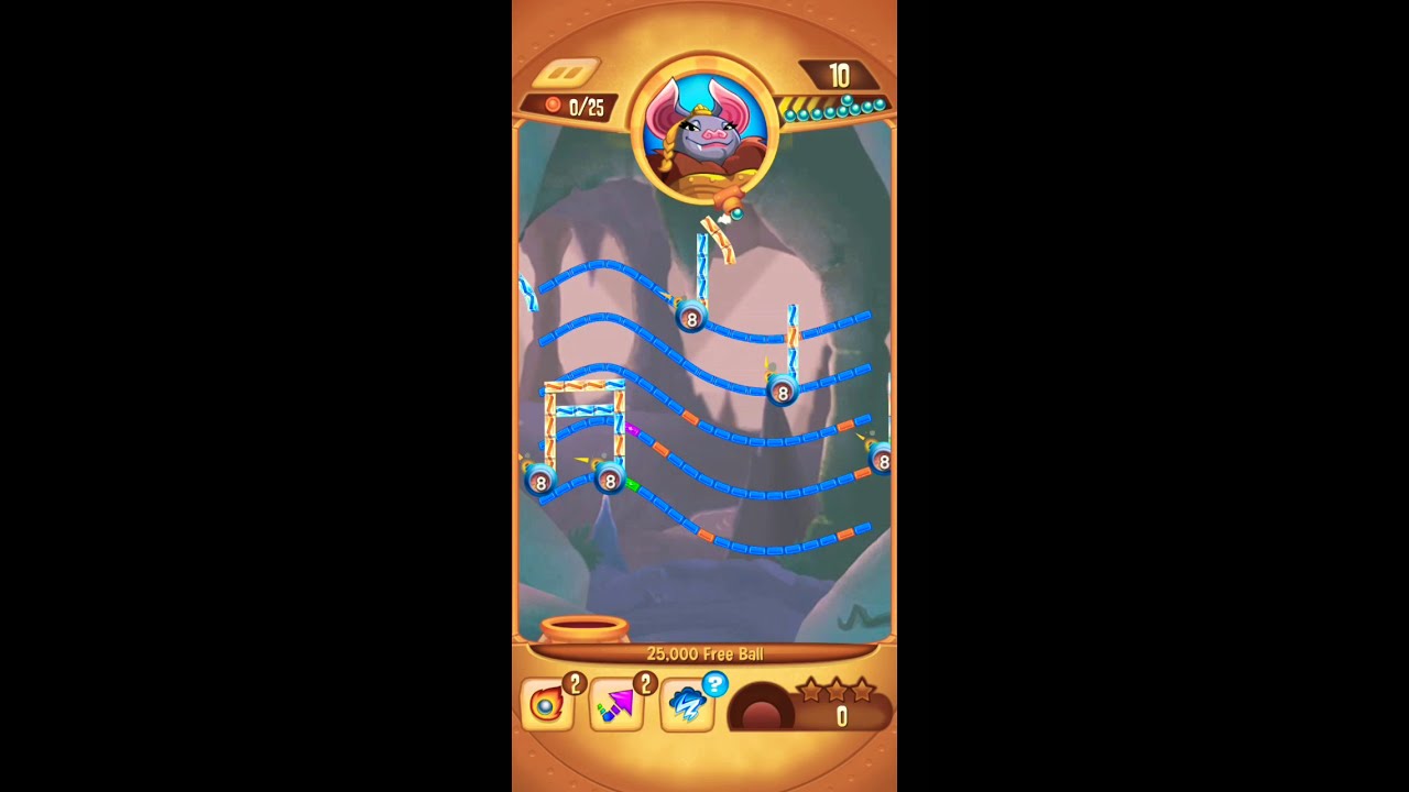Peggle Blast Beating Level 69
