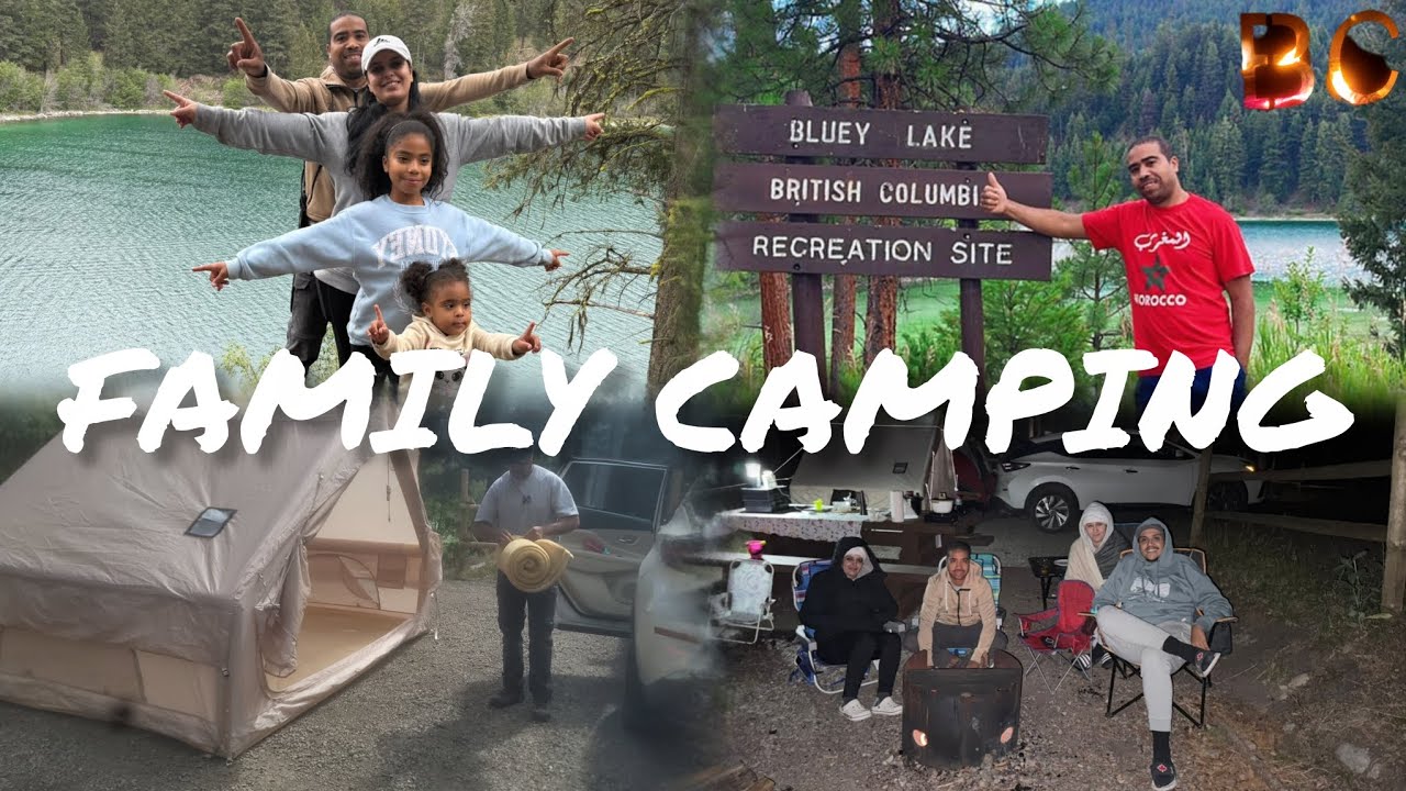 2 nights🌙 and 3 days☀️ family camp🏕in BLUEY LAKE 🏞RECREATION SITE