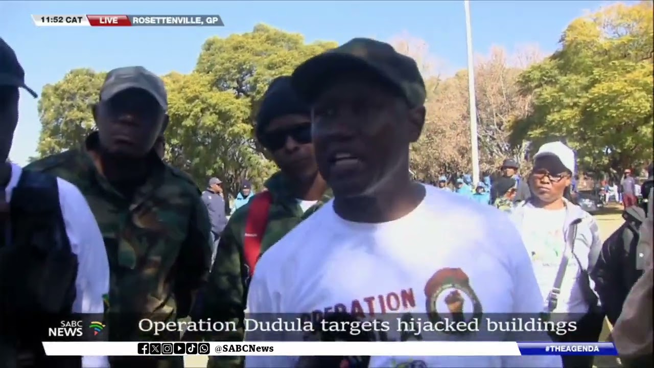 Operation Dudula targets hijacked buildings in Rosettenville