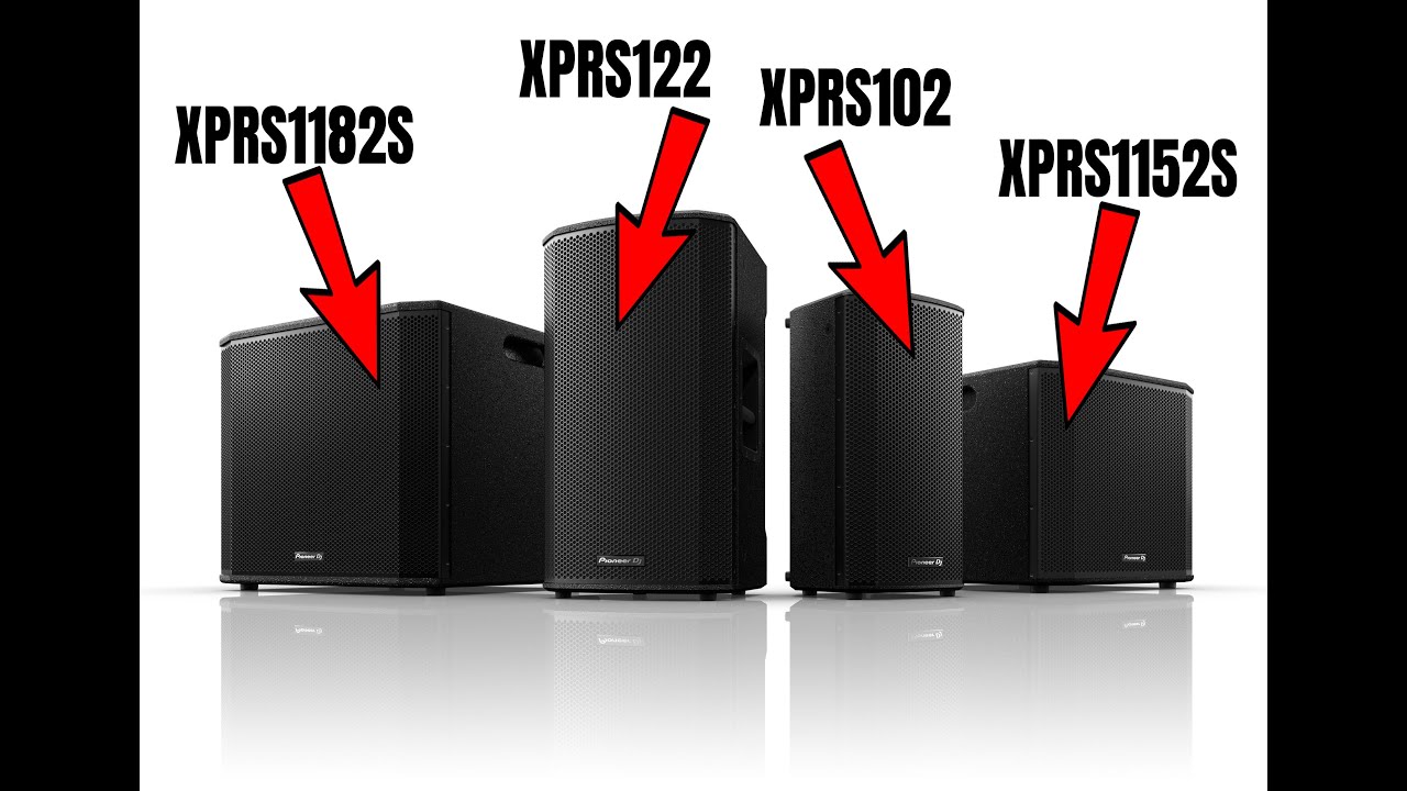 Brand new Pioneer DJ XPRS2 Speaker Series - Tech spec breakdown #PioneerDJ