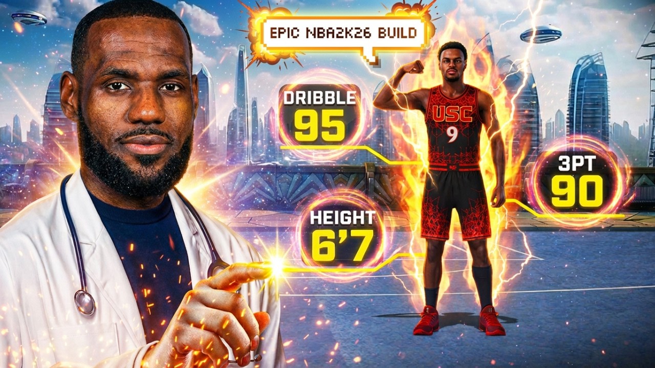 Bronny James Build NBA 2K26 COMP Guard For Rec and Pro Am Next Gen