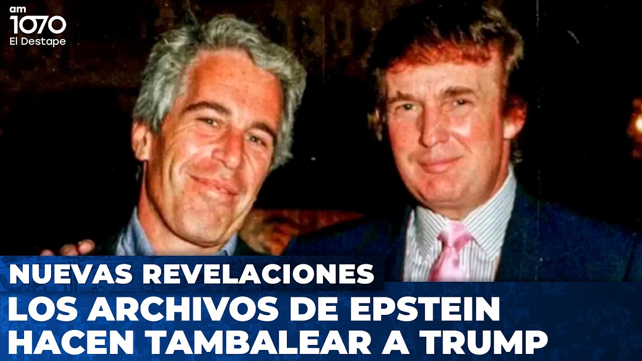 NUEVAS REVELACIONES EN EL CASO EPSTEIN COMPLICAN A DONALD TRUMP