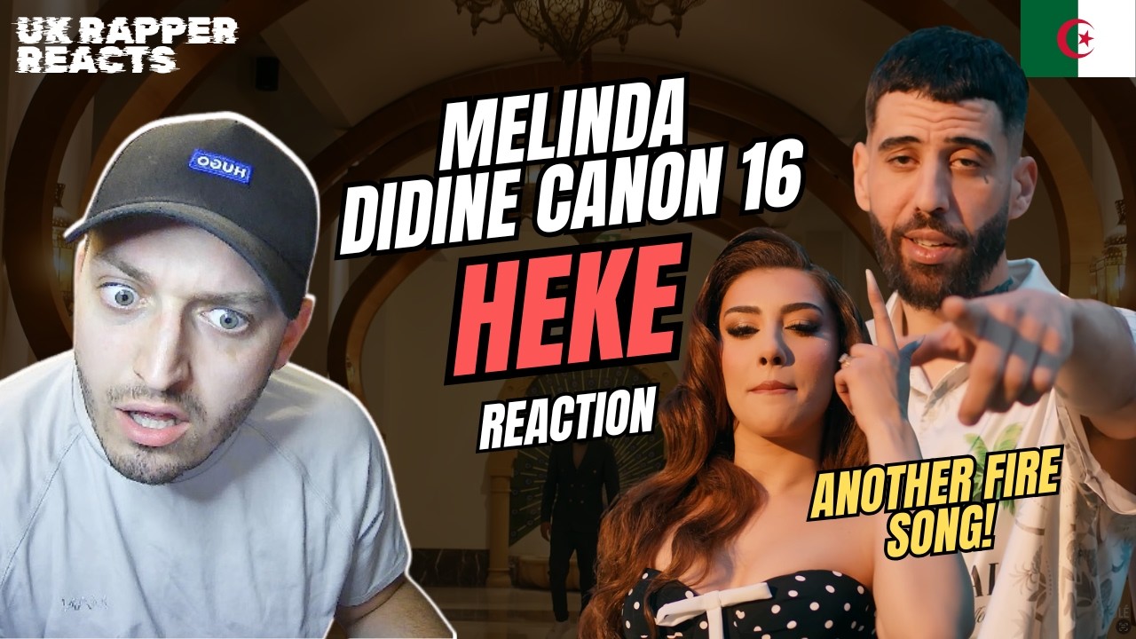 RAPPER REACTS to MELINDA x DIDINE CANON 16 - HEKE 🇩🇿 | Algerian Music Reaction