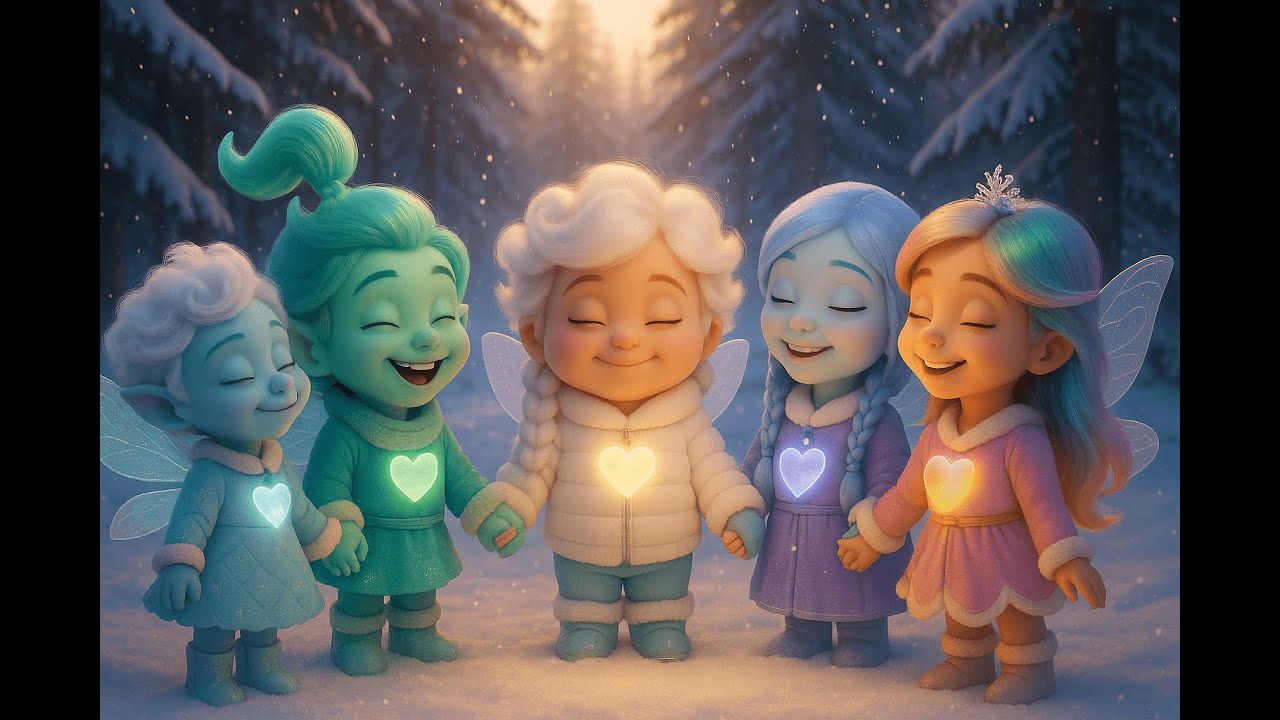 ❄️💙 Rise & Shine 💙❄️ Good Morning #Kidssong | Happy #WinterSong #Wake Up, #Move, #Learn & #FeelCalm