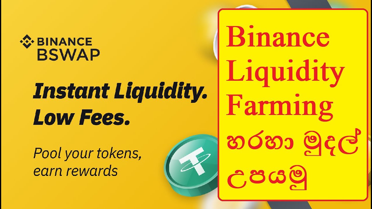 Binance LIQUIDITY FARMING Sinhala | Binance LIQUID SWAP BSWAP