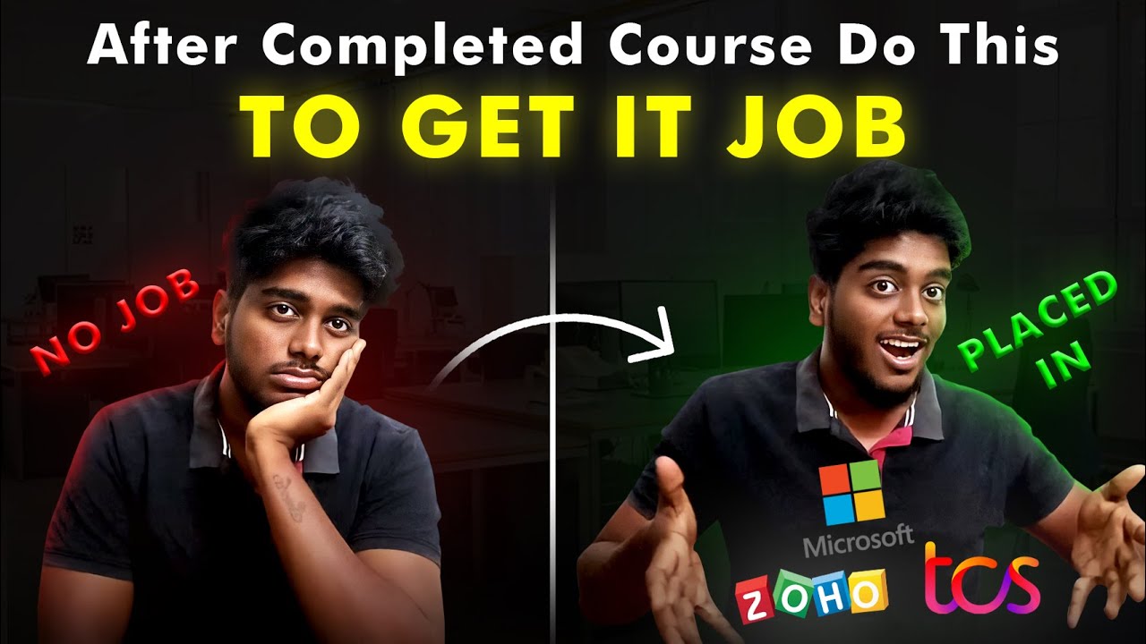😱After Completed Course go this to get IT Job Easily 🚀| how to get a it job as a fresher in tamil