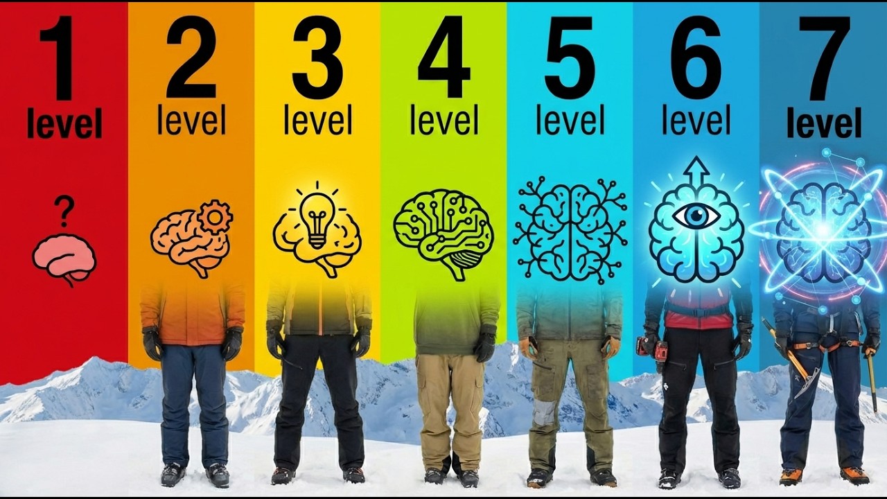 The 7 Levels Of Skiing IQ