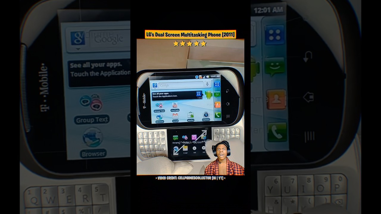 Rate ⭐ This LG&rsquo;s Crazy Dual Screen Slider Phone