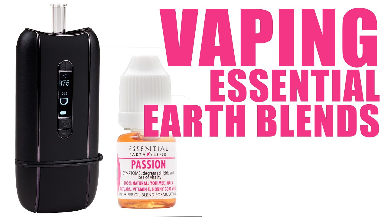 You Can Vape What?! - How To Vape Essential Earth Blends with Ascent Portable Vaporizer