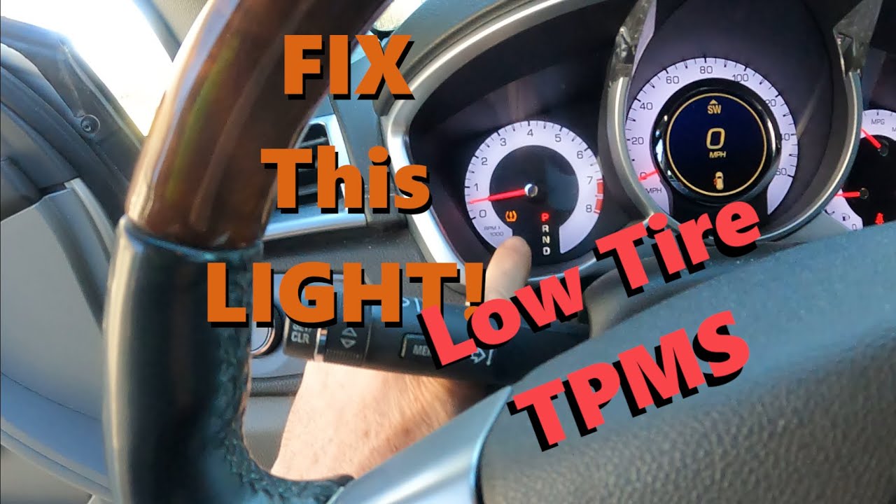 TPMS Sensor Relearn and Clear 2010 Cadillac SRX