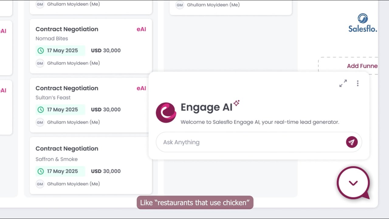 Salesflo Engage CRM | Built to Maximize Field Sales Performance with Agentic AI