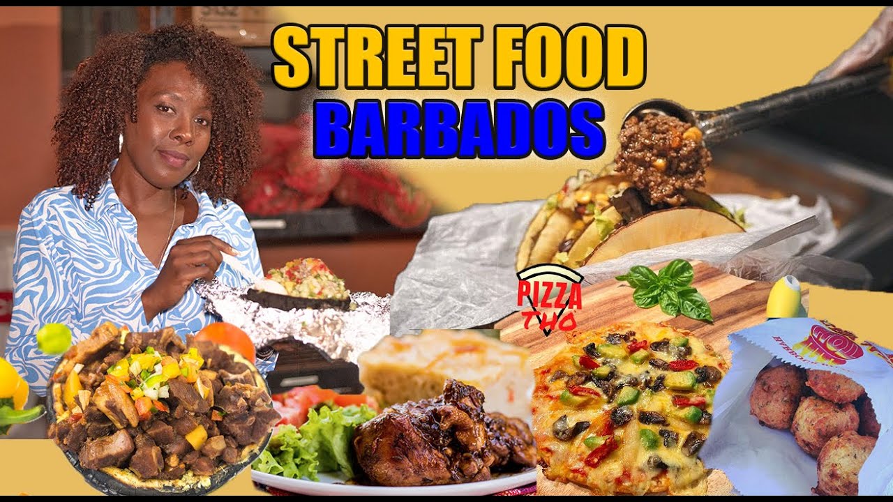 THE BEST BEST STREET FOOD IN BARBADOS.