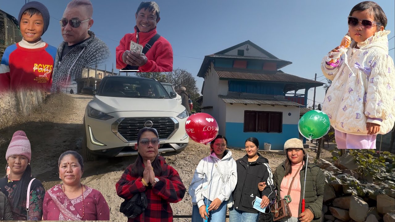 जेठु दिदी हरू घर फर्कीने बेलाम हाम्रो परिवर पनी संगै फर्कीएर दमौली महोसब हेर्ना गईयो#min joi