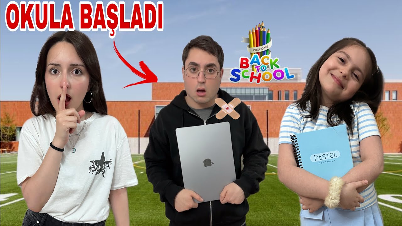 HİRANUR VE ZEYNEP EFEKAN YAZ OKULUNA BAŞLADI ÇILDIRDI ?!