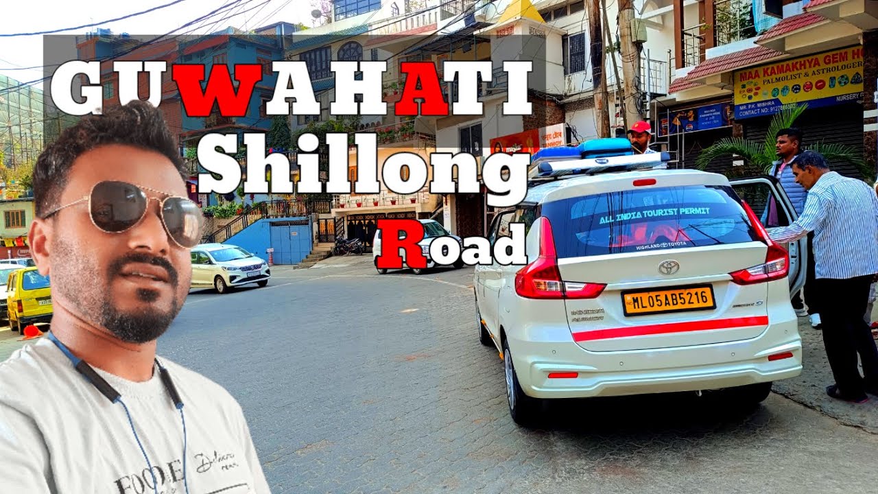 Guwahati Kamakhya Mandir to Shillong 🚗Traveling Vlog | Guwahati to Shillong Road | Assam Meghalaya