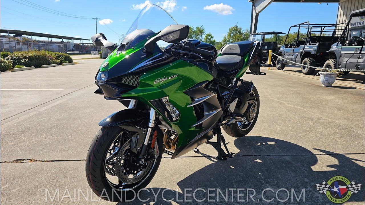 2025 KAWASAKI NINJA H2 SX SE *SUPERCHARGED HYPERSPORT TOURING RUNDOWN