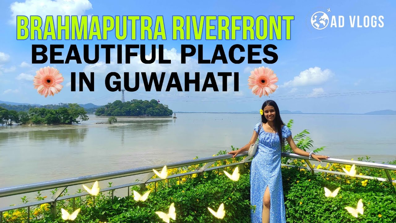 Brahmaputra Riverfront Beautiful Places In Guwahati #brahmaputra_river #brahmaputrariverfront