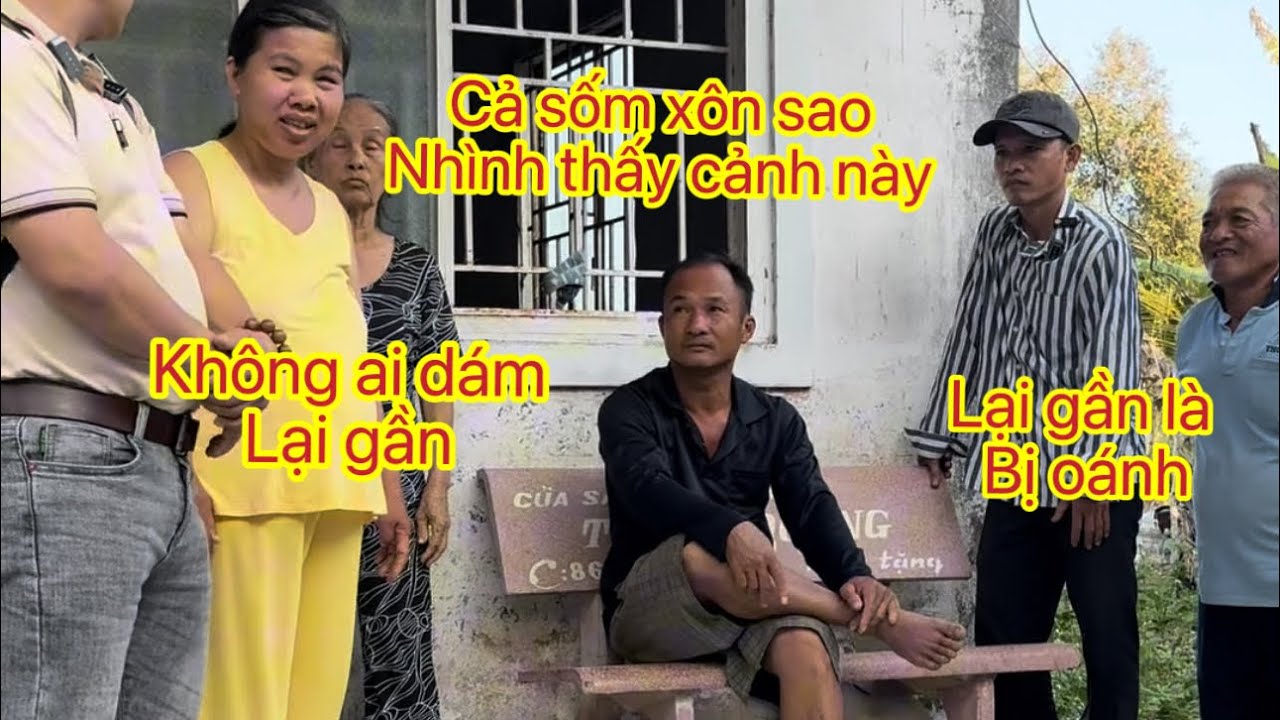 Cả sốm xôn sao nhình thấy cảnh này khong ai dám lại gần lại gần là bị oánh
