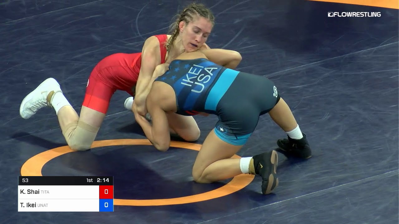 53 Kg Rr Rnd 2 Katherine Shai Titan Mercury Wrestling Club TMWC Vs Tiare Ikei Unattached