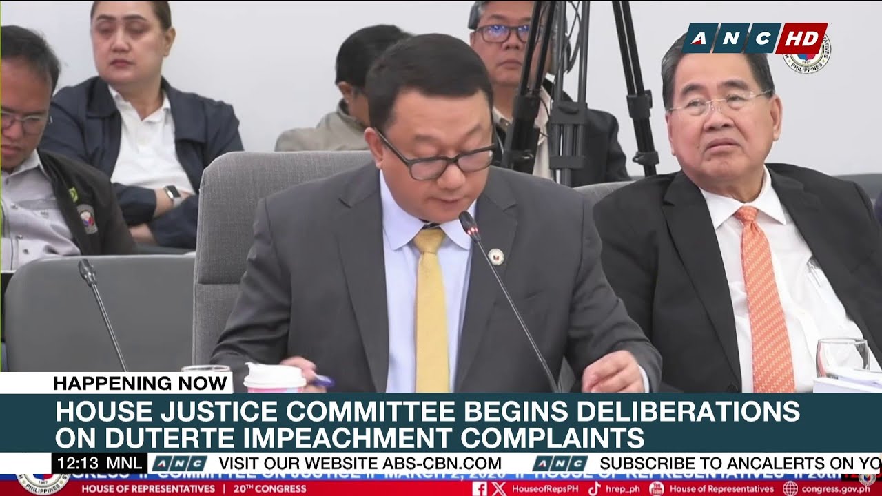 Chua moves to discuss one-year bar rule before determining form, substance of VP impeach raps | ANC