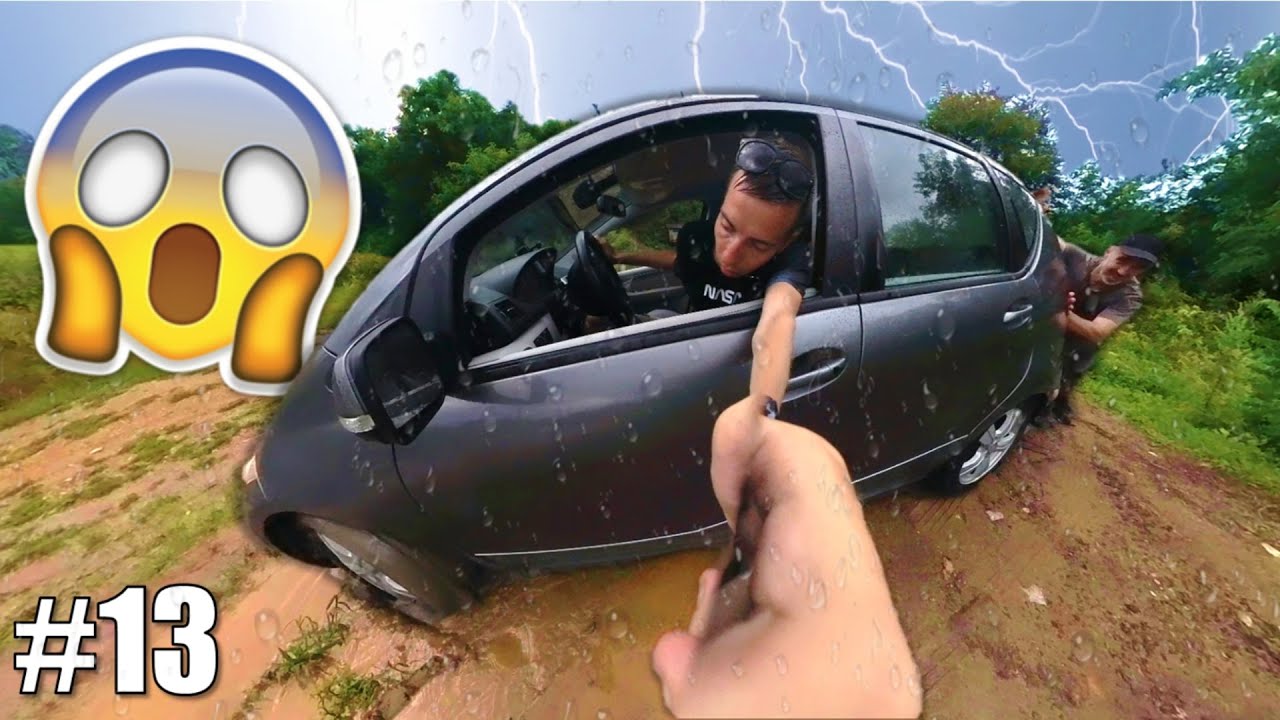ZAPADLI Sme s AUTOM Uprostred NEBEZPEČNEJ BÚRKY!