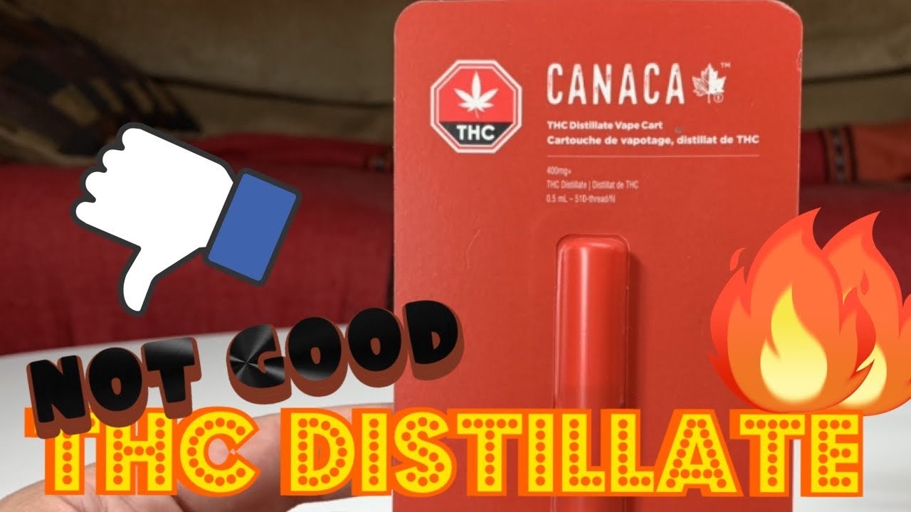 Canaca's THC Distillate Vape Cart Reviewed
