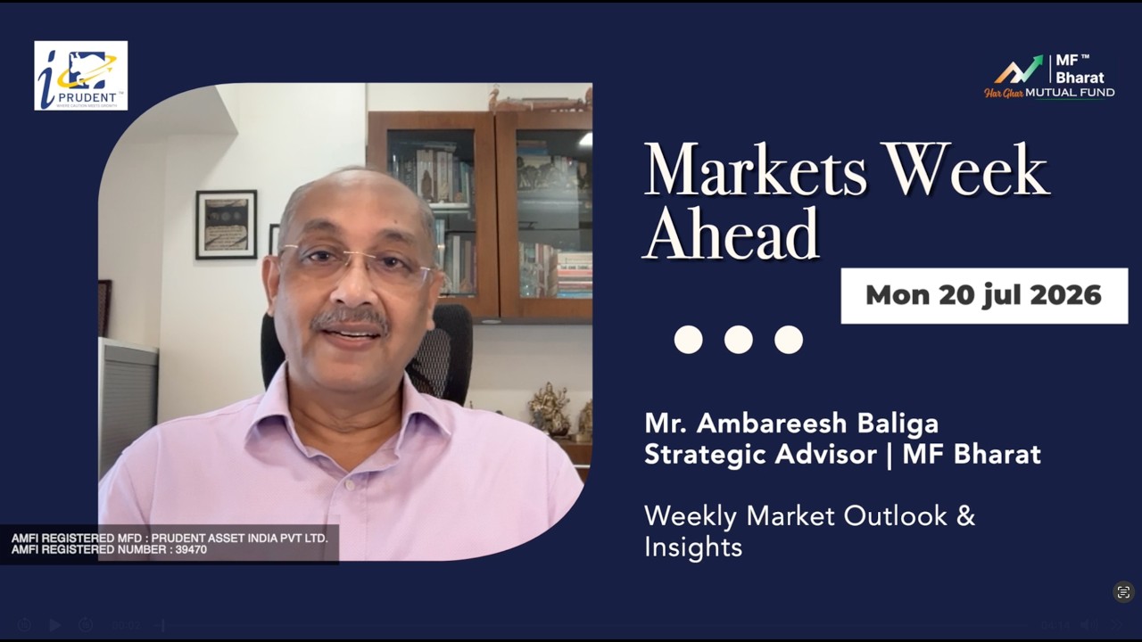 Markets Week Ahead | Earnings Drive Markets Despite Global Uncertainty | Mr. Ambareesh Baliga
