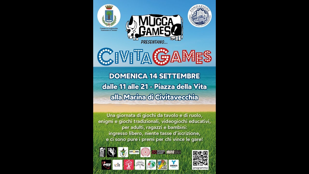 CivitaGames - Mucca Games : gli incontri 2025