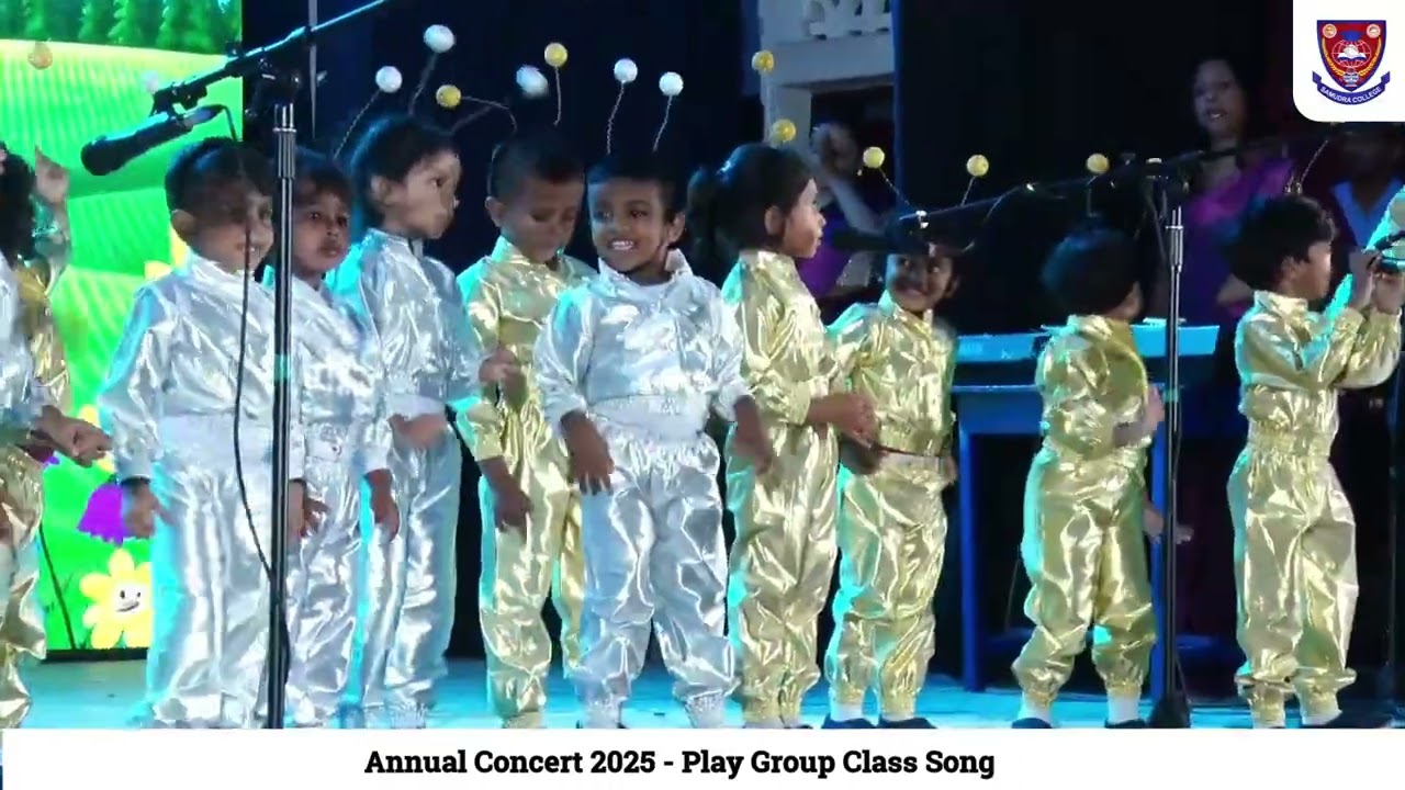 🌈Samudra College Annual Concert - Play Group Class Song ✨
