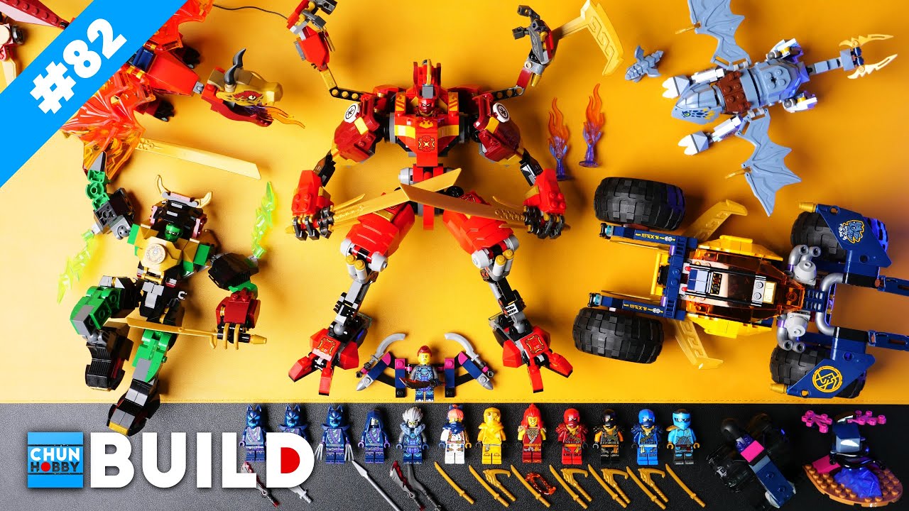 LEGO Speed Build! NINJAGO 2024 Dragons Rising Collection Vol.2 | LEGO NINJAGO 2024 | Beat Build