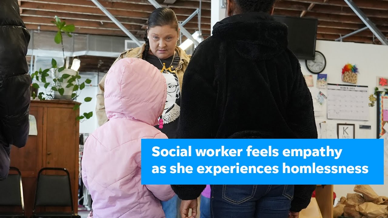 Social worker experiences homelessness