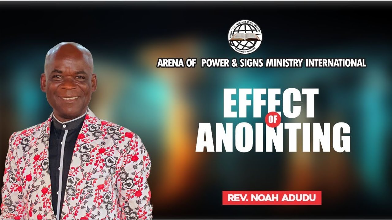 EFFECT OF ANOINTING WITH REV NOAH ADUDU || SUNDAY SERVICE || 15-02-2026
