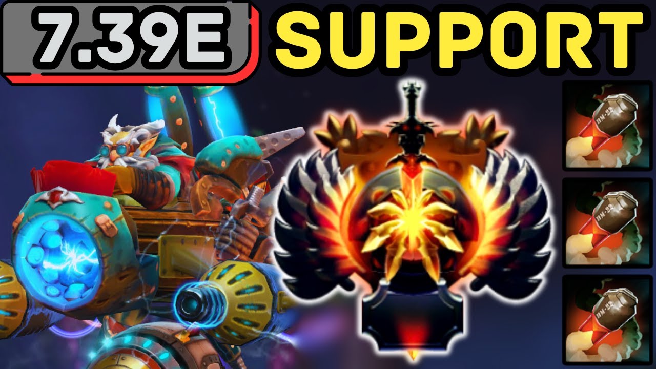🔥 INSANE SUPPORT BURST DAMAGE 💣 &mdash; GYROCOPTER SOFT SUPPORT MADNESS | DOTA 2 🔥