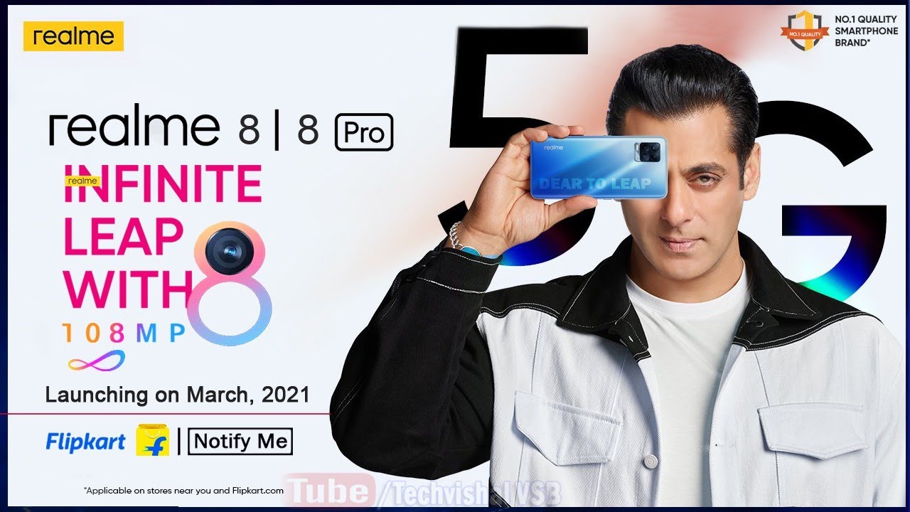 Realme 8 & 8 Pro Official Launch Date | First Look, Specifications, 108MP Camera | Realme 8 series