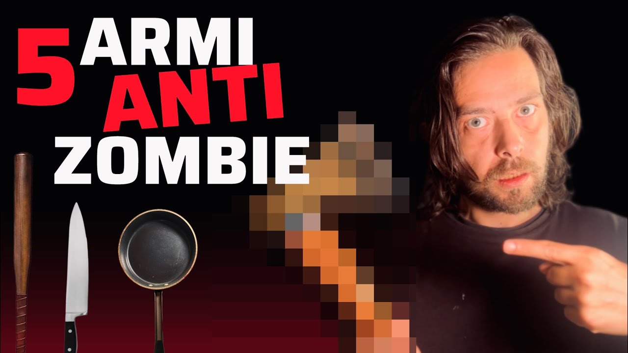 5 ARMI IMPROVVISATE per sopravvivere in una apocalisse zombie (speciale Halloween 5 🎃)