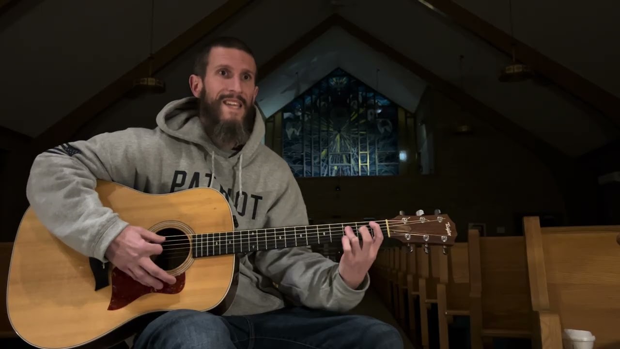 Raining In Baltimore 396Hz (CC Cover) by DowJonez in a Giant Empty Church #dow #444 #acousticcover