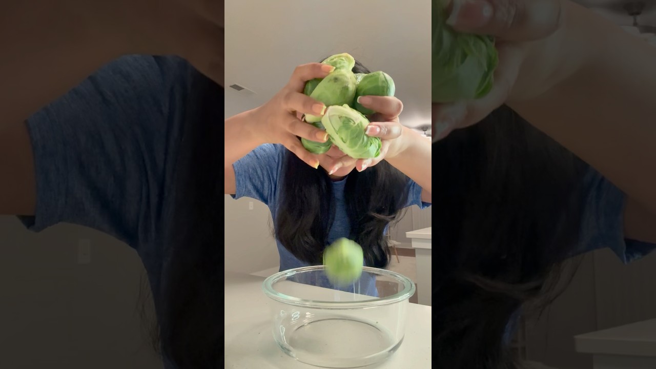 Brussel Sprouts or Mini Pattagobhi, what do you think it is? 😛🥰 #trending #food #recipe #cooking