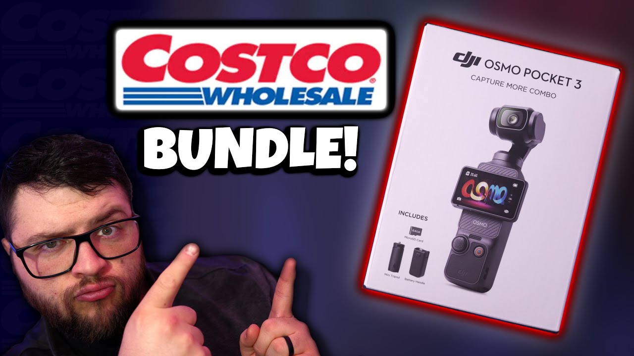 DJI Osmo Pocket 3 Costco Bundle | Ultimate 4K Value for Creators!