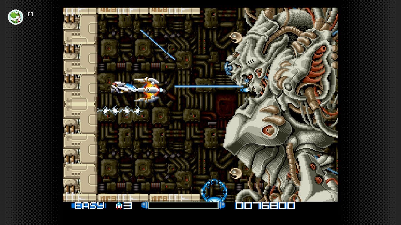 Nintendo Switch Online: Super R-Type Gameplay 💥 SNES shmup
