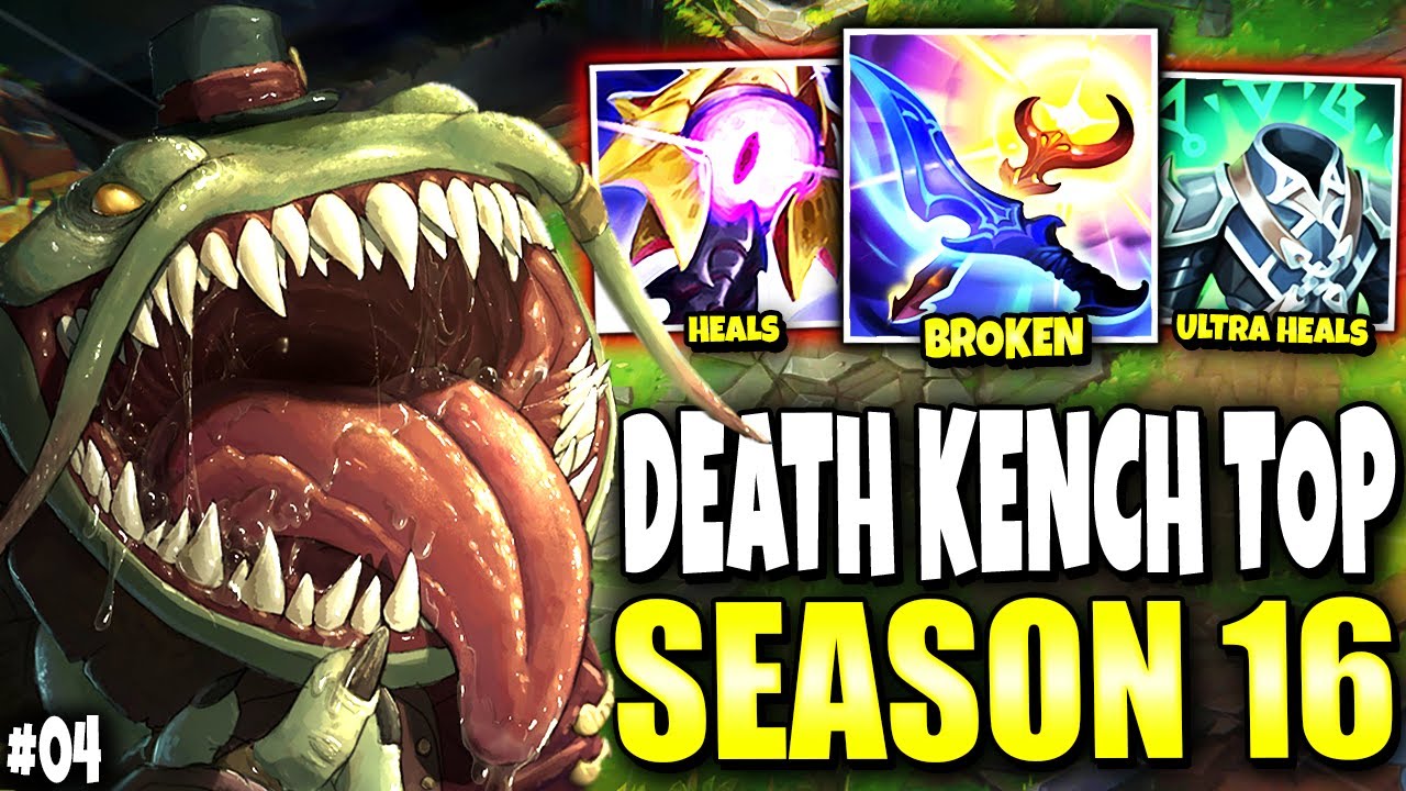 Представляю вам мой новый билд для 16-го сезона IMMORTAL TAHM KENCH ~ НЕВЕРОЯТНЫЙ УРОН 💀💀 - Серия...