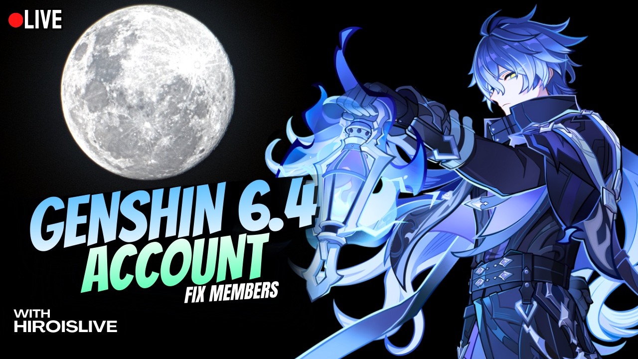 GENSHIN LIVE: Fixing VIP Genshin Accounts & Review (Because it's Filler Patch) - F2p🧿