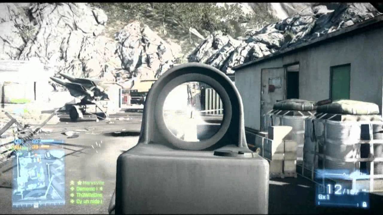 M16A4 gameplay battlefield 3