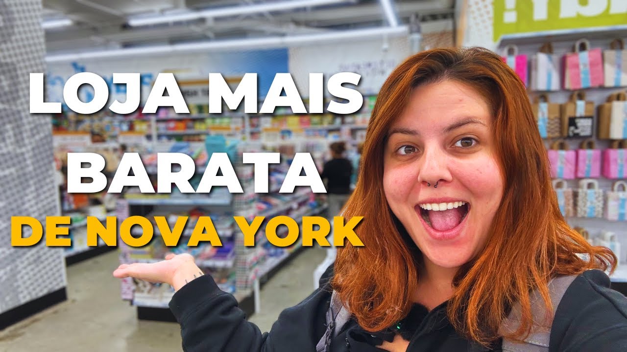 COMPRAS EM NOVA YORK: LOJA DE 5 DOLARES
