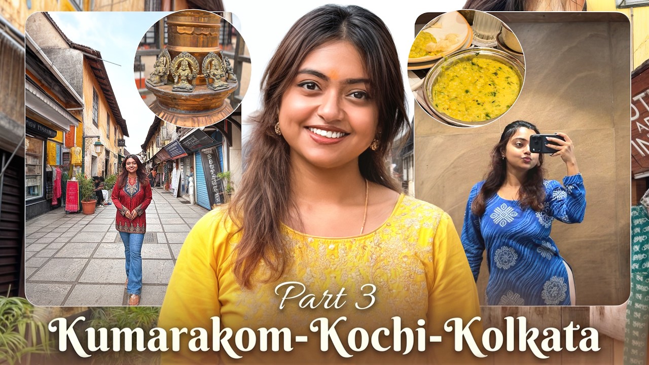 Kerala Vlog Day 4 & 5 | Kumarakom to Mannarasala Temple, Jew Town & Kochi Folklore Museum