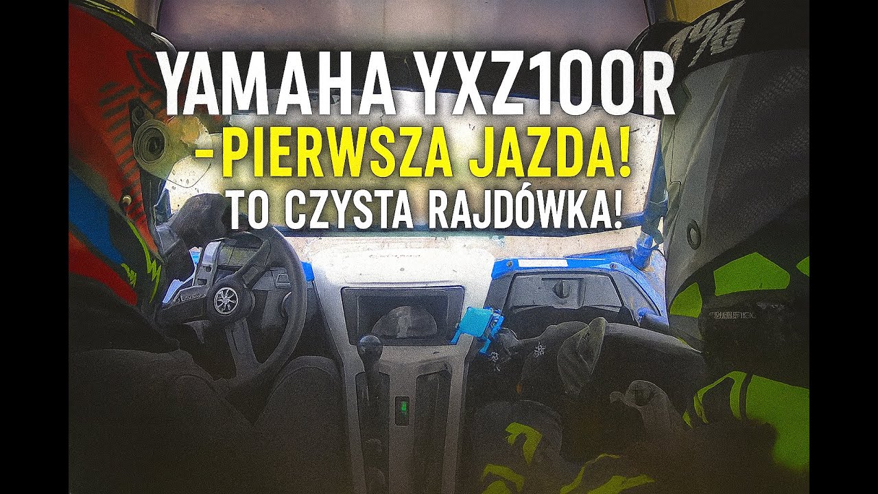 YAHAHA YXZ 1000R w akcji! 💥 🏍️ Pierwsza nasz jazda! – To czysta RAJDÓWKA!!!💥 🏍️ #atv #yxz1000r