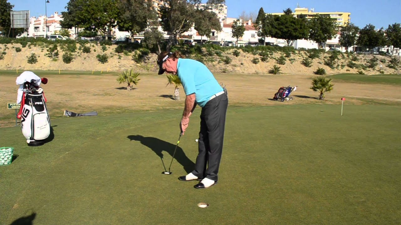 Miguel Ángel Jiménez Golf Academy - Posición y Grip en el Putt