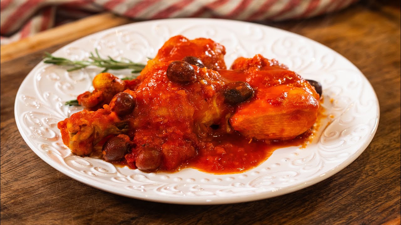 The ITALIAN Chicken Cacciatore 