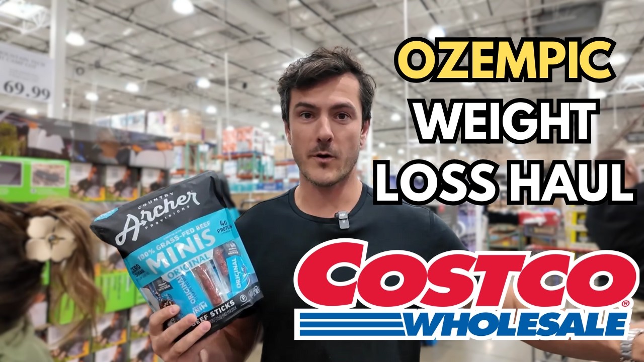 Ozempic Weight Loss Costco Haul | GLP1 Grocery Guide