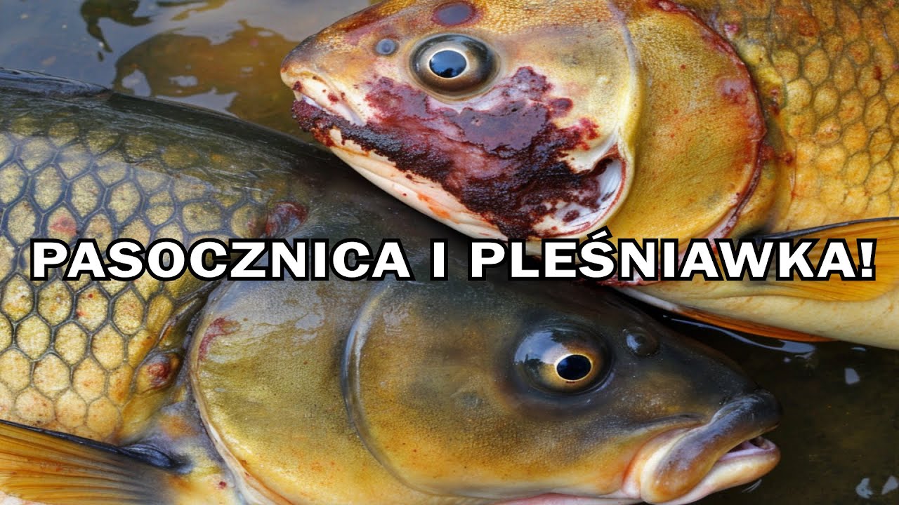 Choroby ryb - leczenie PASOCZNICA i pleśniawka